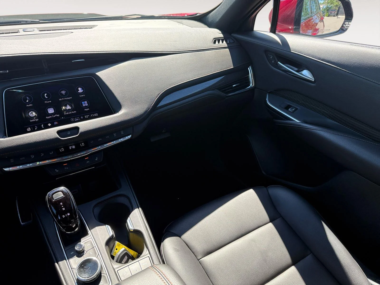 Used 2023 Radiant Red Tintcoat Cadillac AWD Sport image 12