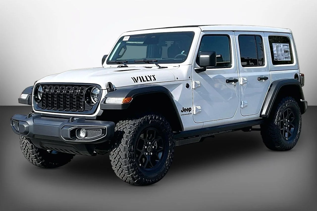 New 2026 Bright White Clearcoat Jeep Willys image 4