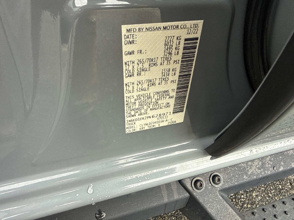 Used 2023 Gray Nissan PRO-4X image 20
