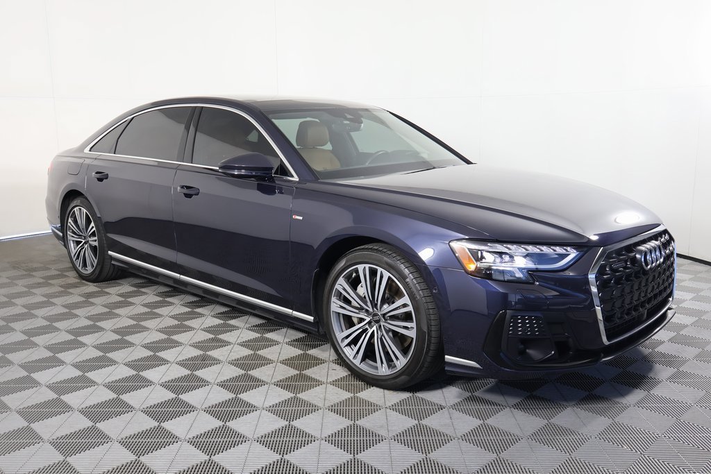 Used 2023 Blue Metallic Audi L 55 image 3