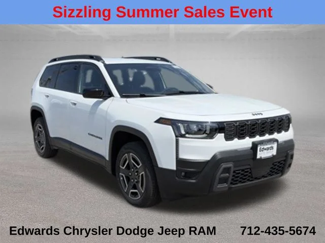 New 2026 White Jeep Laredo image 1