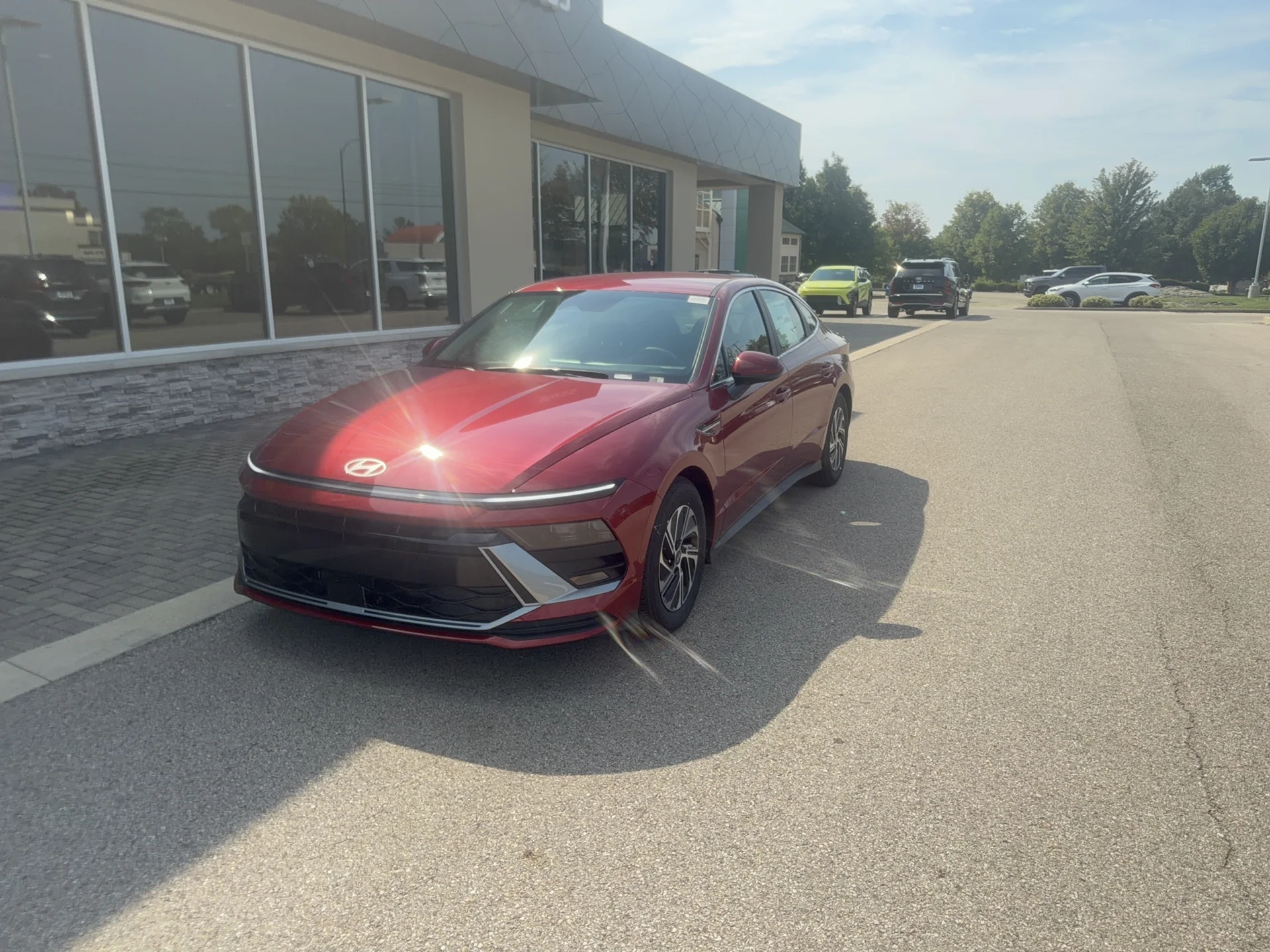 New 2026 Ultimate Red Metallic Hyundai Blue image 1