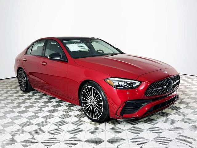 New 2026 MANUFAKTUR Patagonia Red Metallic Mercedes-Benz C 300 image 1