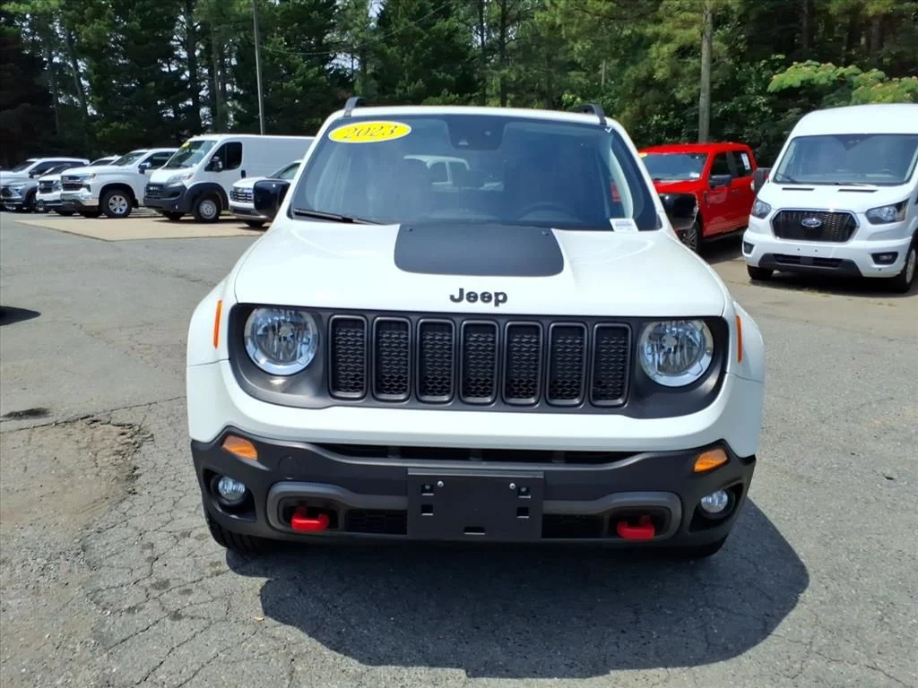 Certified Used 2023 White Jeep Trailhawk image 39