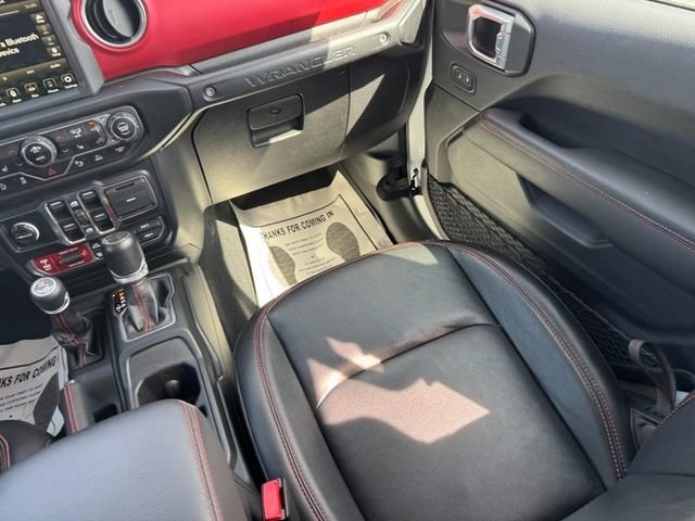 Used 2023 Bright White Clearcoat Jeep Rubicon image 15