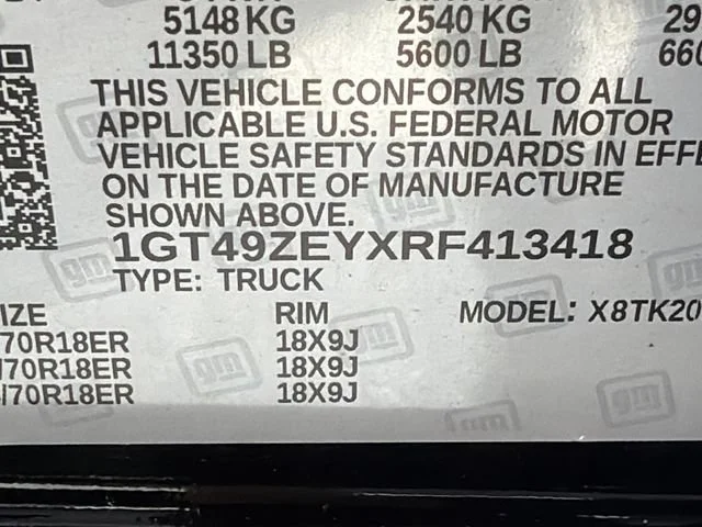Used 2024 Onyx Black GMC AT4X image 32