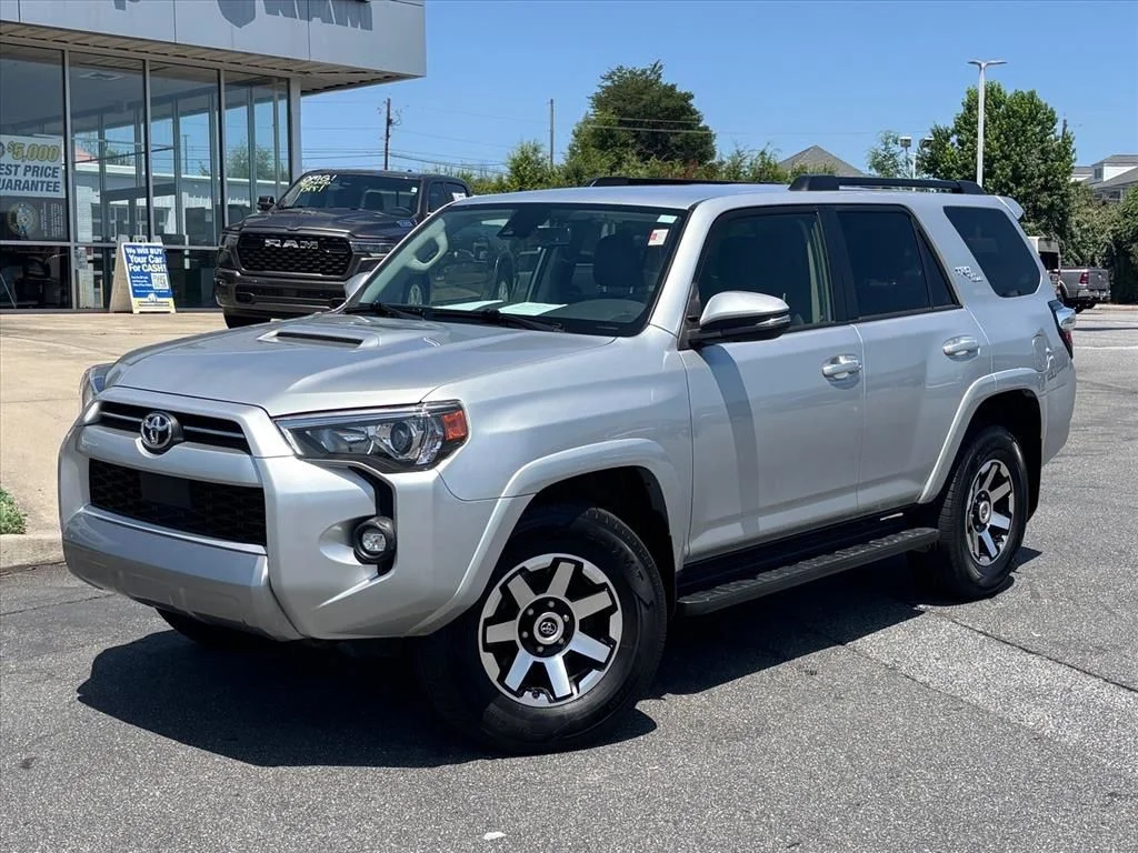 Used 2022 Silver Toyota TRD Off-Road Premium image 2