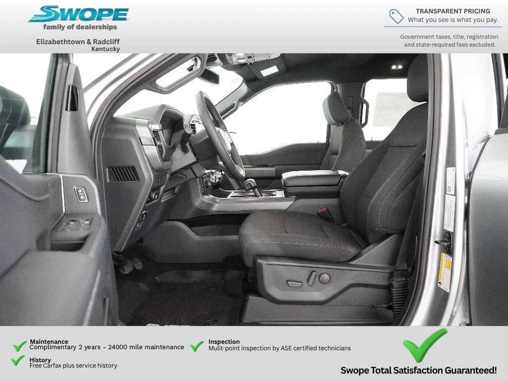 New 2026 Iconic Silver Metallic Ford XLT image 16