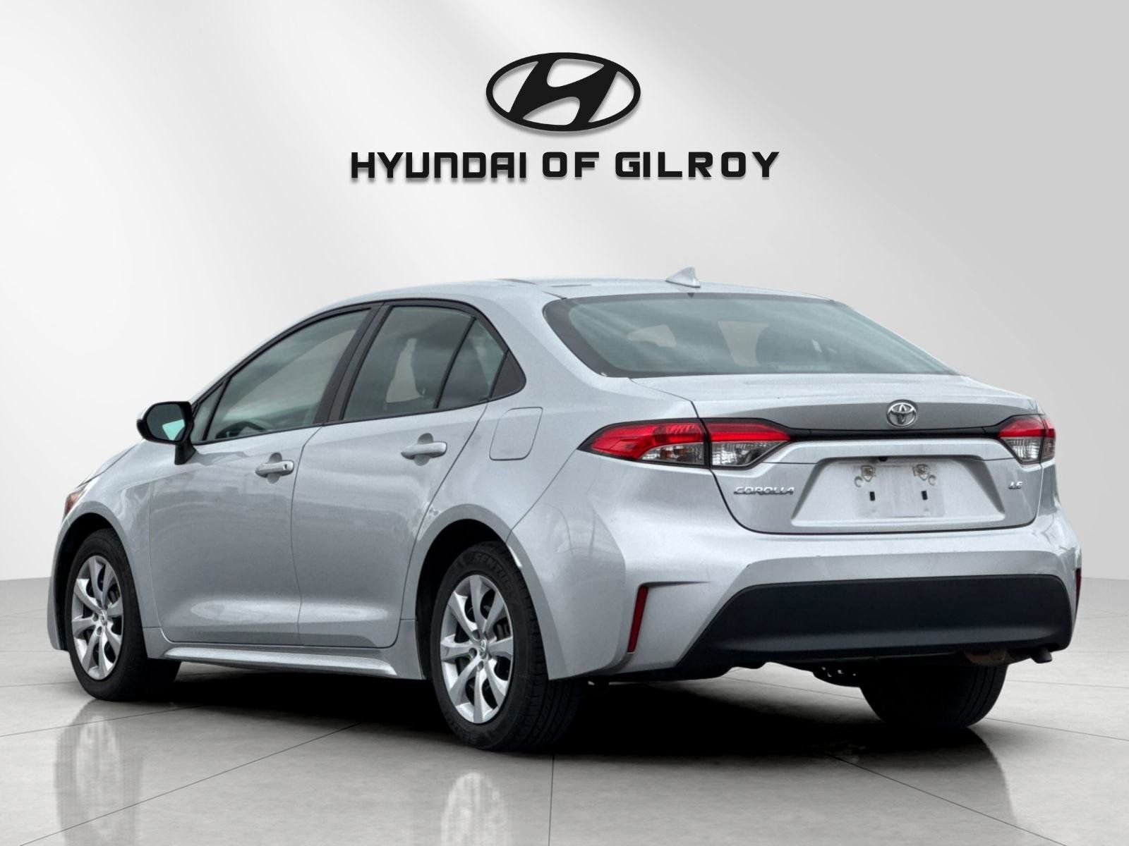 Used 2023 Silver Toyota LE image 3