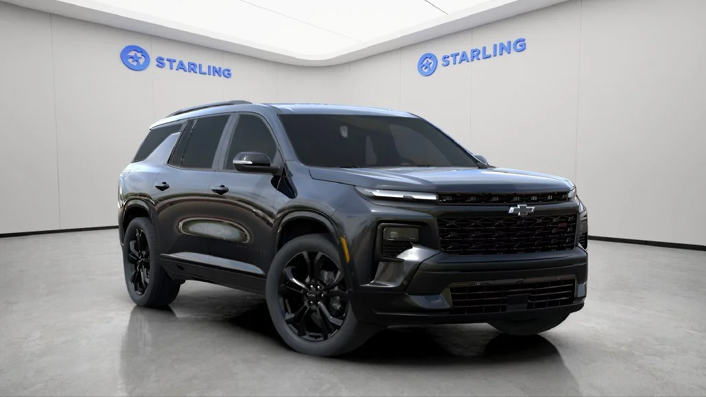 New 2027 Mosaic Black Metallic Chevrolet RS image 6