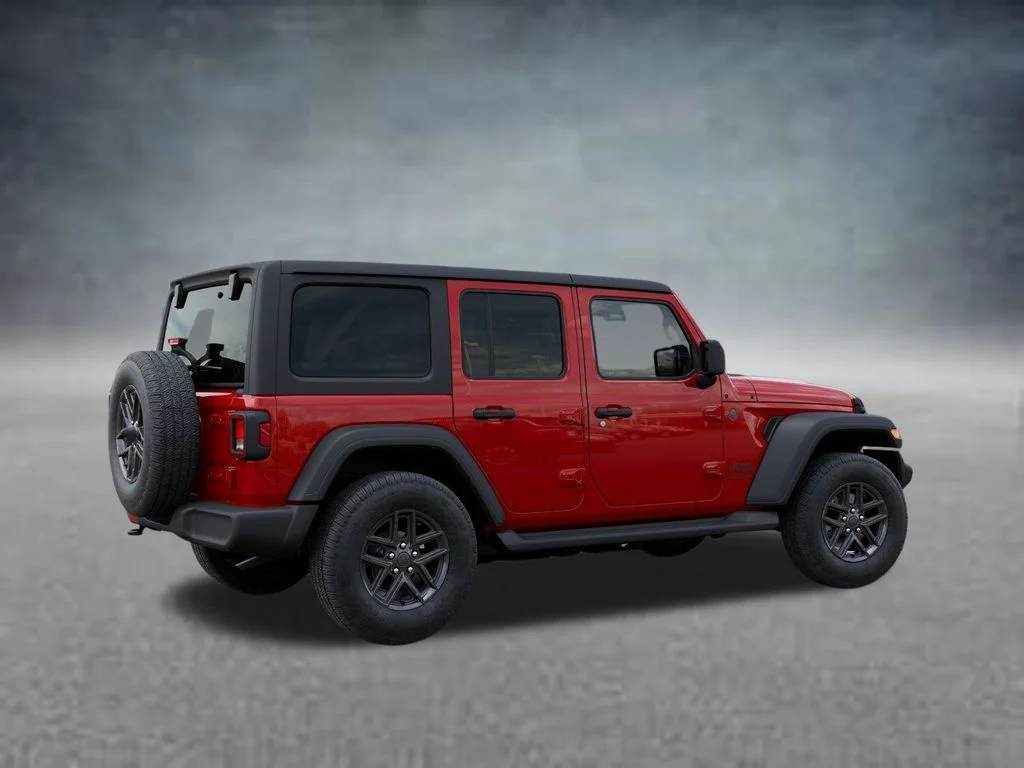 New 2026 Firecracker Red Clear-Coat Exterior Paint Jeep Sport S image 4