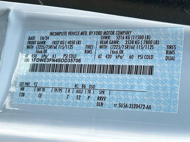 New 2025 Oxford White Ford KNAPHEIDE KUV129D20L image 17