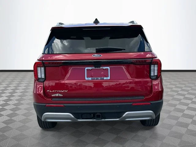 New 2026 Red Metallic Ford Platinum image 5