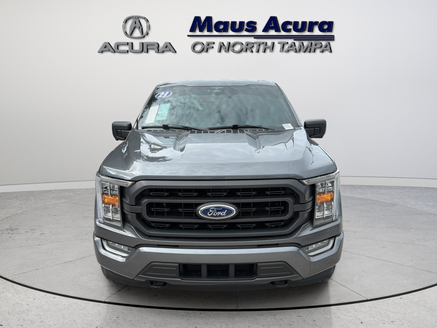 Used 2023 Gray Metallic Ford XLT image 3