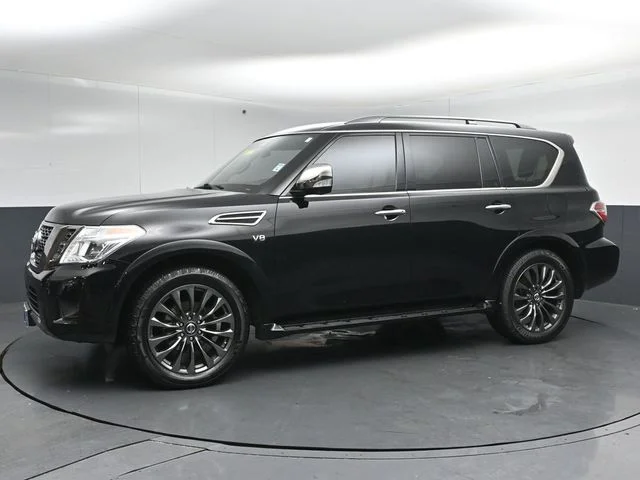 Certified Used 2020 Black Nissan Platinum image 4