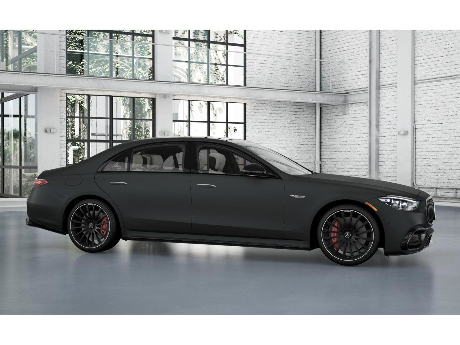 New 2026 MANUFAKTUR Graphite Grey Magno Mercedes-Benz S 63 E AMG® image 14