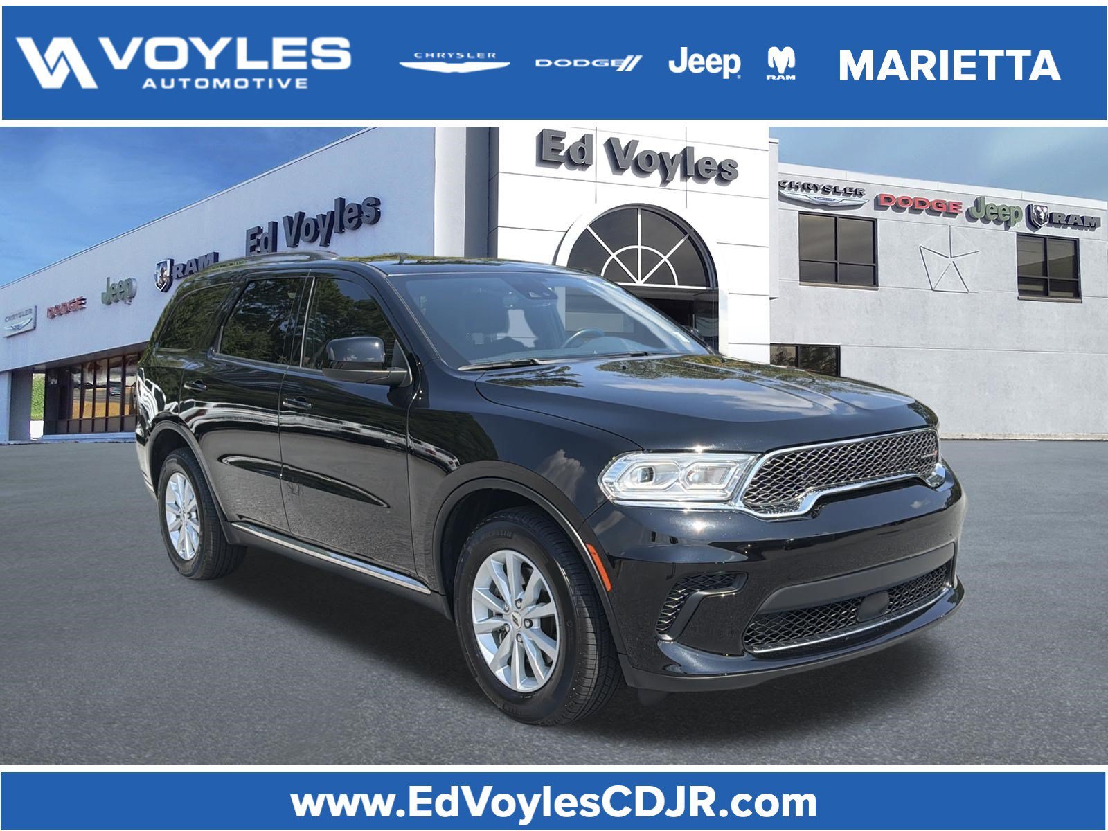 Used 2023 DB Black Clearcoat Dodge SXT Launch Edition image 1