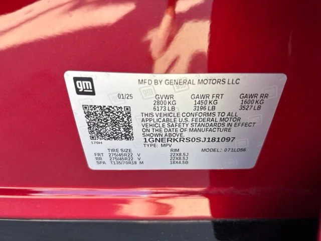Used 2025 Red Chevrolet High Country image 9