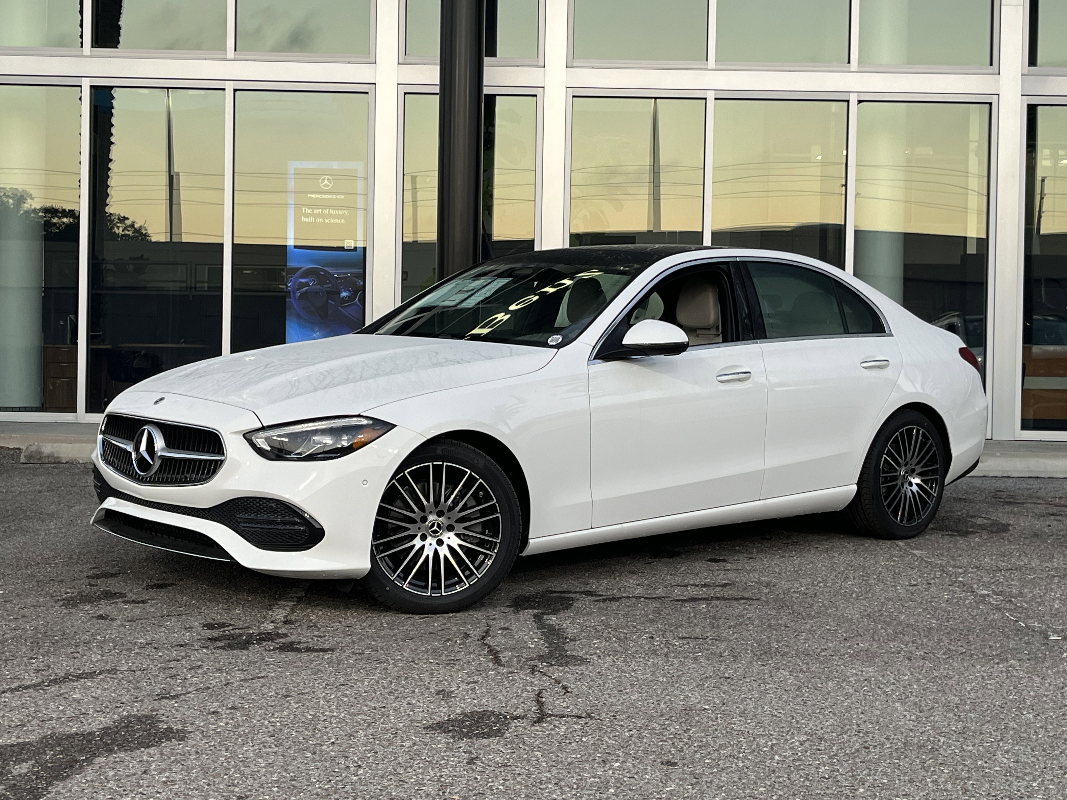 New 2026 POLAR WHITE Mercedes-Benz C 300 image 2