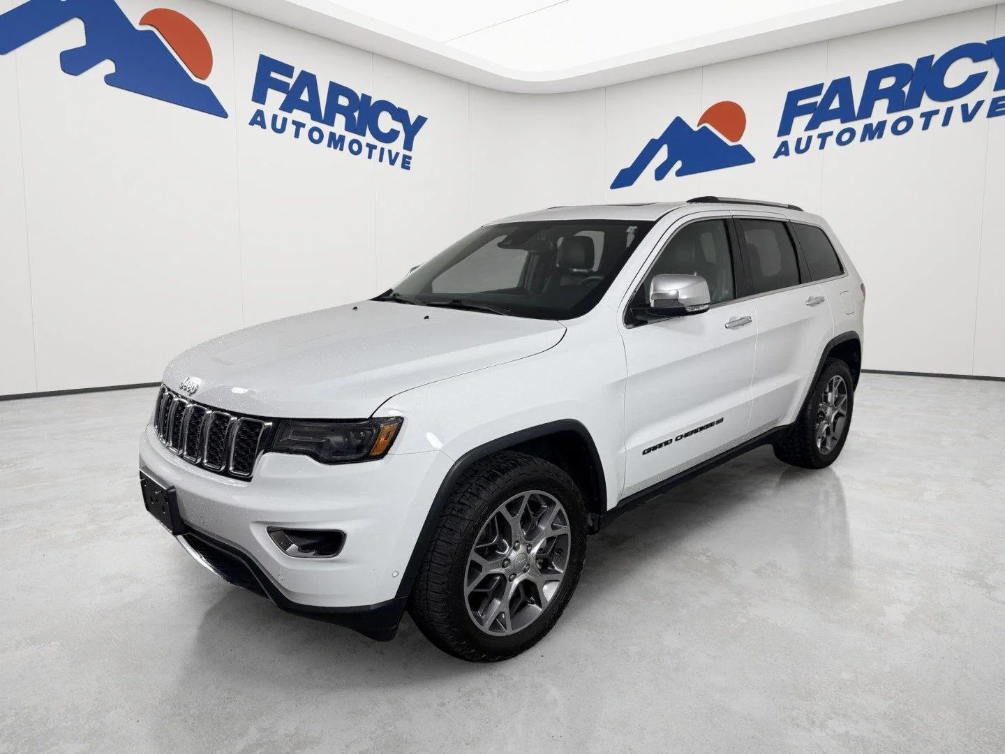 Used 2022 Bright White Clearcoat Jeep Limited image 3