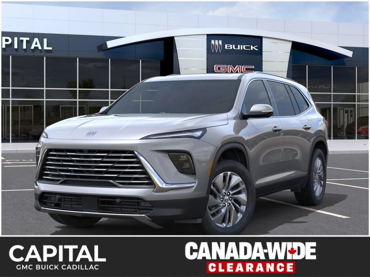 New 2027 Moonstone Grey Metallic Buick Preferred AWD image 1