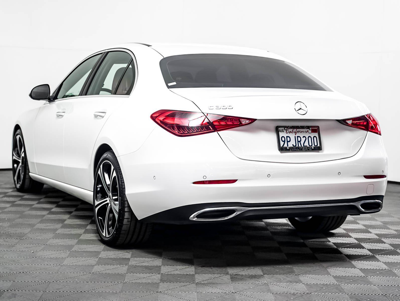 Certified Used 2024 Polar White Mercedes-Benz C 300 Sedan image 2