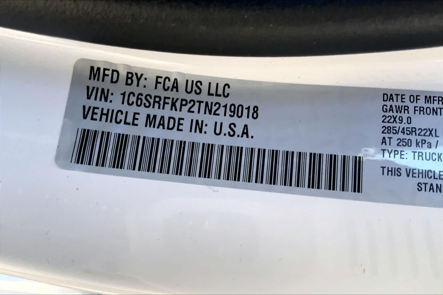 New 2026 Ivory White Tri-Coat Pearl-Coat Exterior Paint RAM Tungsten image 18