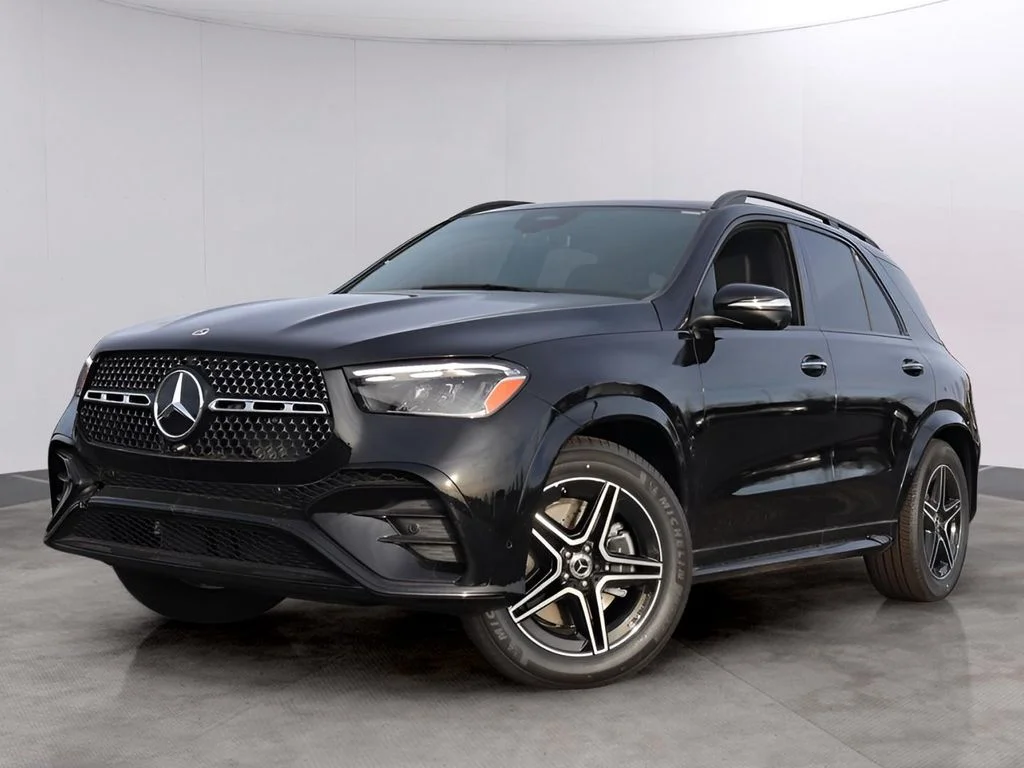 Certified Used 2026 Obsidian Black Metallic Mercedes-Benz GLE 350 image 1