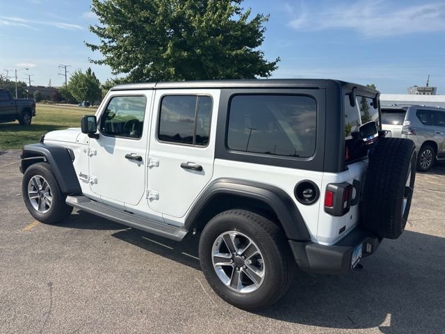 Used 2020 White Jeep Unlimited Sport S image 5
