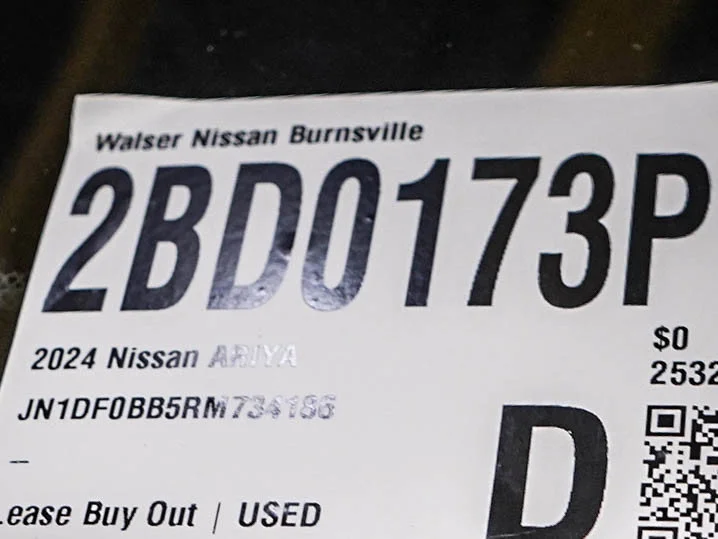 Used 2024 Northern Lights Metallic Nissan EVOLVE+ image 33