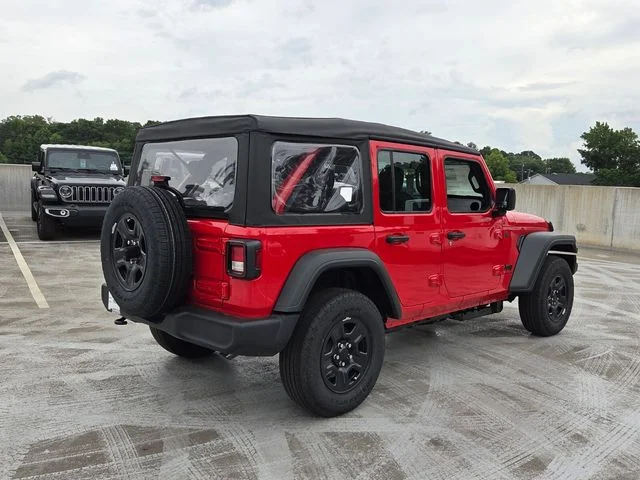New 2026 Firecracker Red Clear-Coat Exterior Paint Jeep Sport image 9
