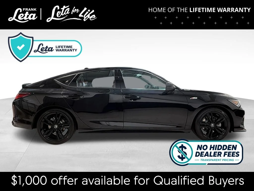 New 2026 Majestic Black Pearl Acura A-Spec Tech Package image 7