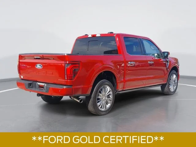Used 2024 Red Ford Platinum image 3