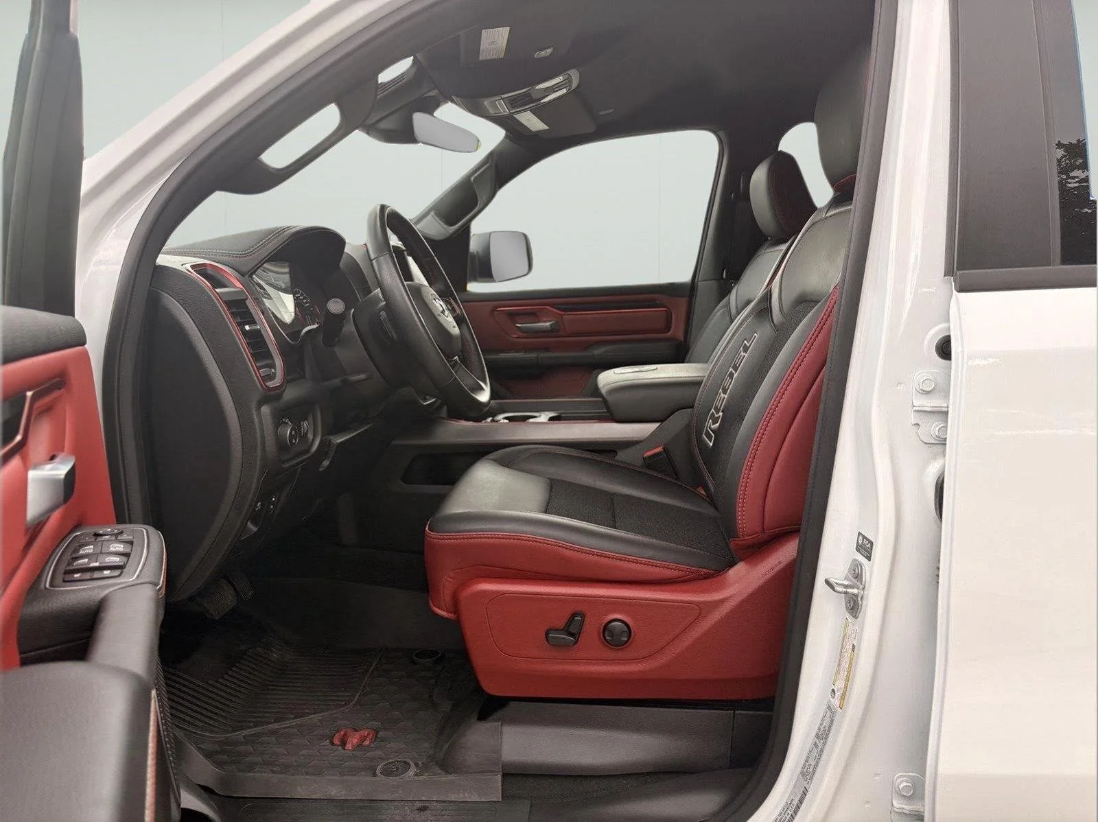 Used 2022 Bright White Clearcoat Ram Rebel image 8