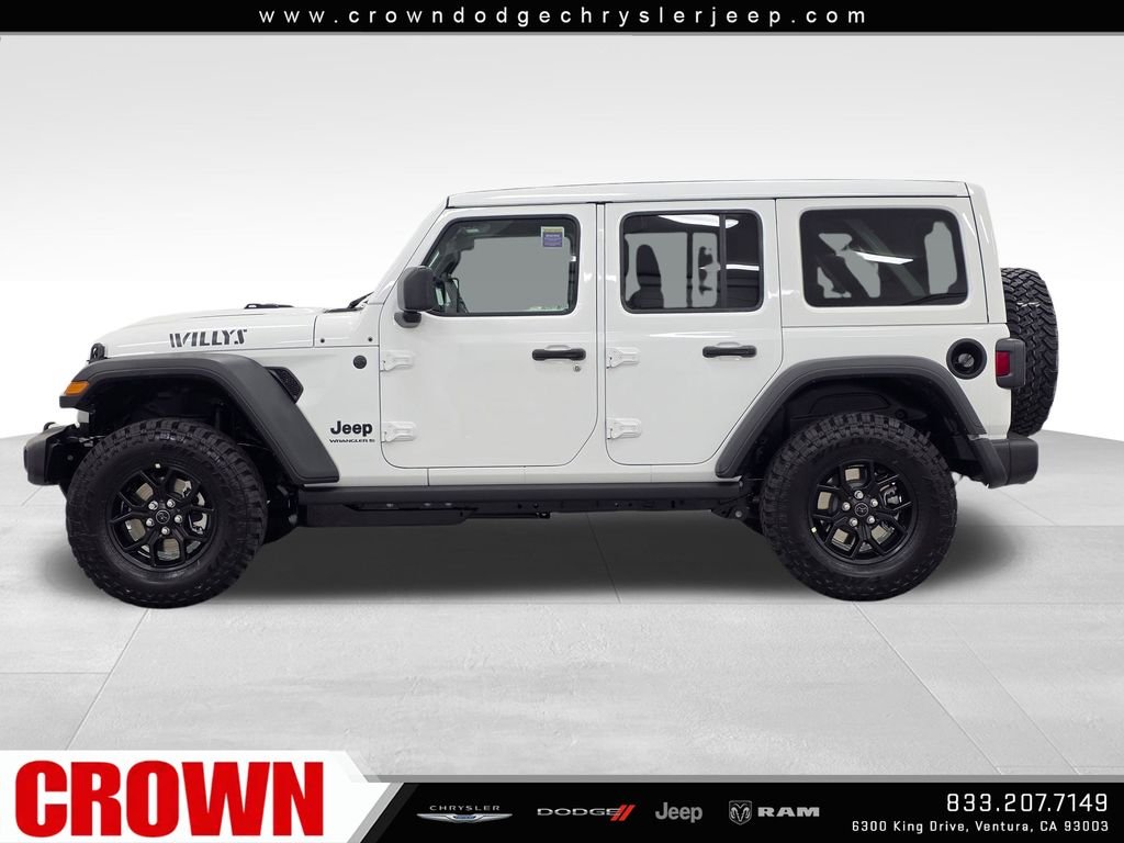 New 2026 Bright White Clear-Coat Exterior Paint Jeep  image 8