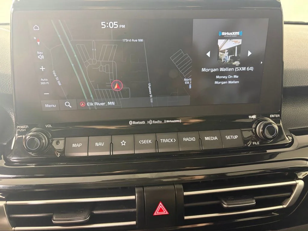 Certified Used 2023 Black Kia EX image 3