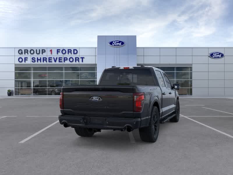 New 2026 Agate Black Metallic Ford XLT image 8