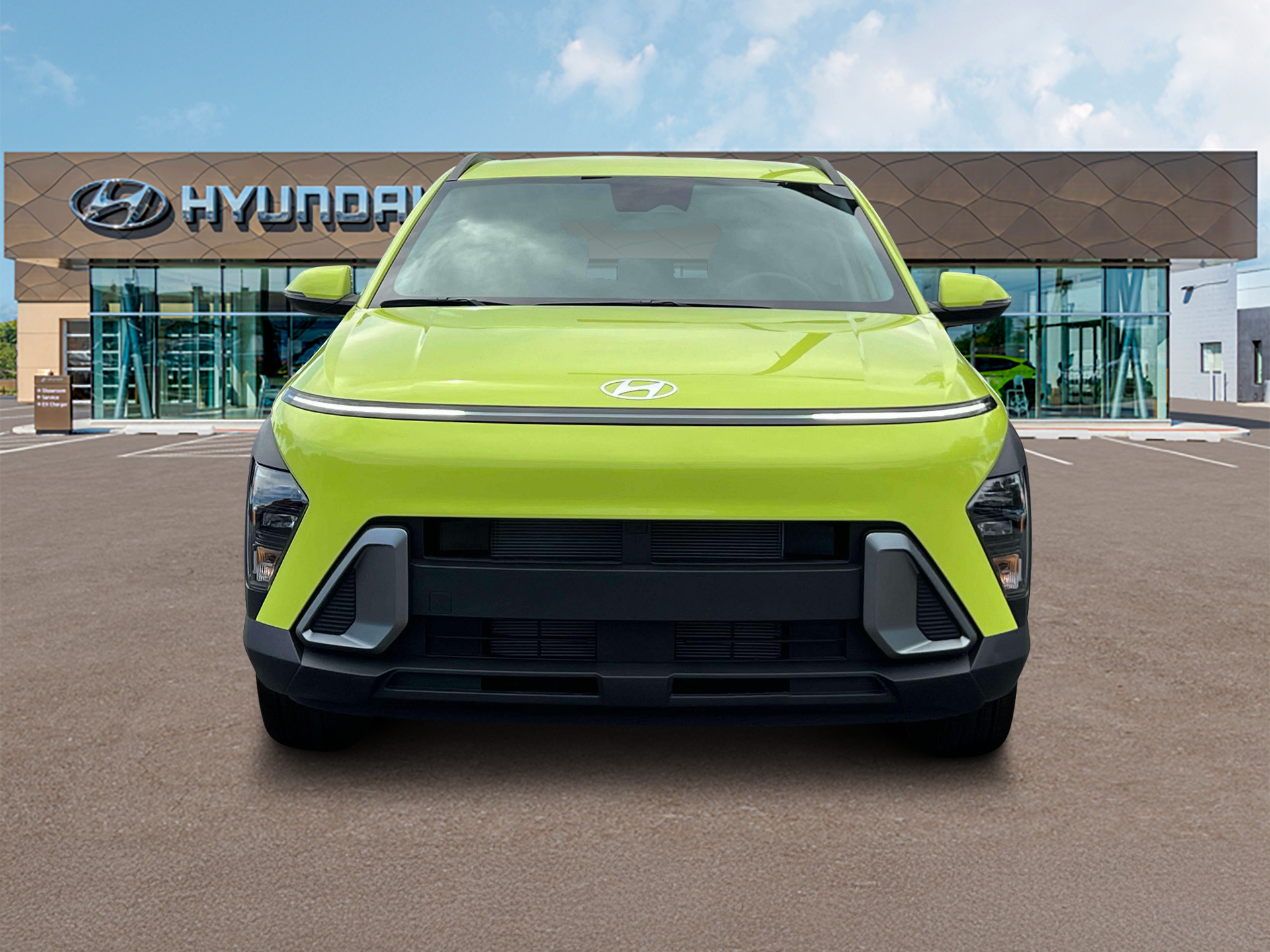 New 2024 Yellow Hyundai SEL FWD image 12