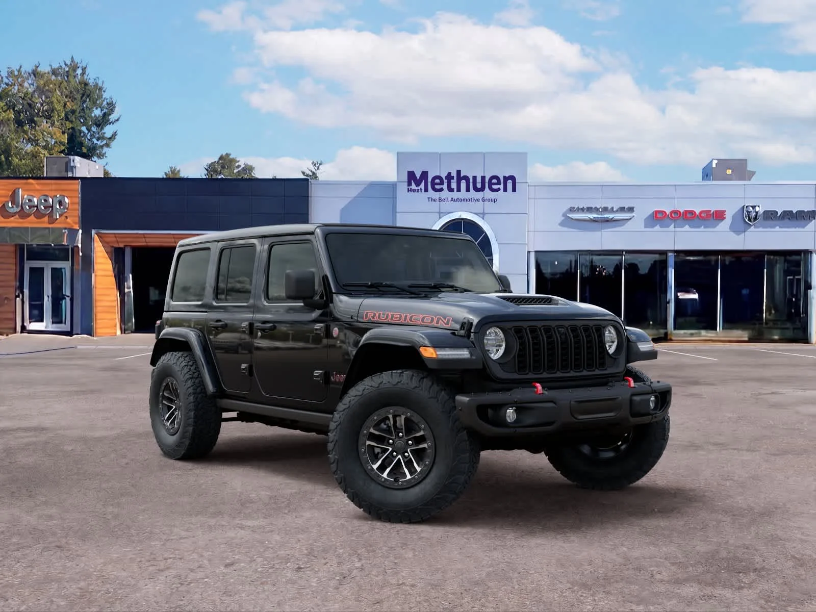 New 2027 Black Clearcoat Jeep Rubicon X image 5