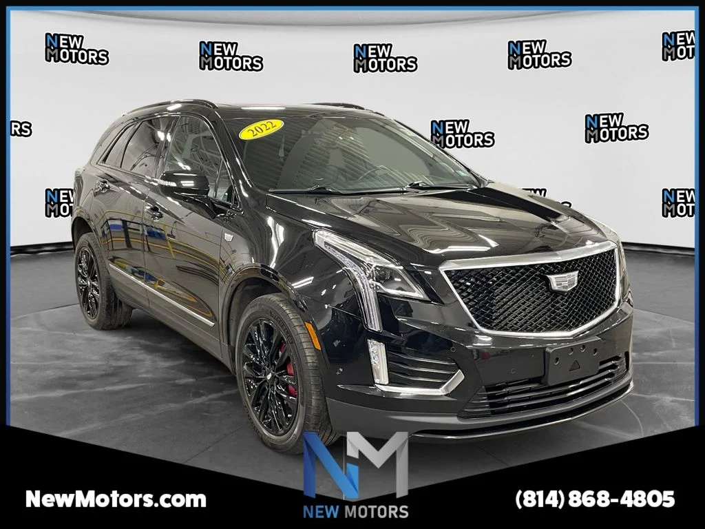 Used 2022 Black Metallic Cadillac Sport image 7