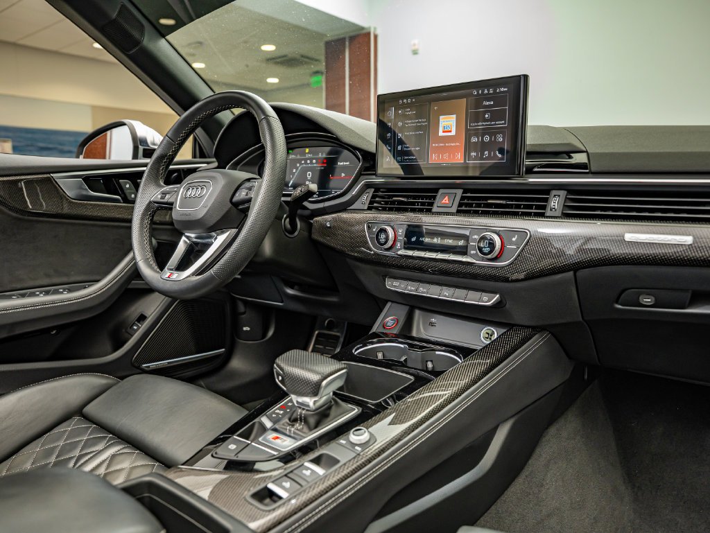 Used 2024 Glacier White Metallic/Black Roof Audi 3.0T Premium Plus image 46