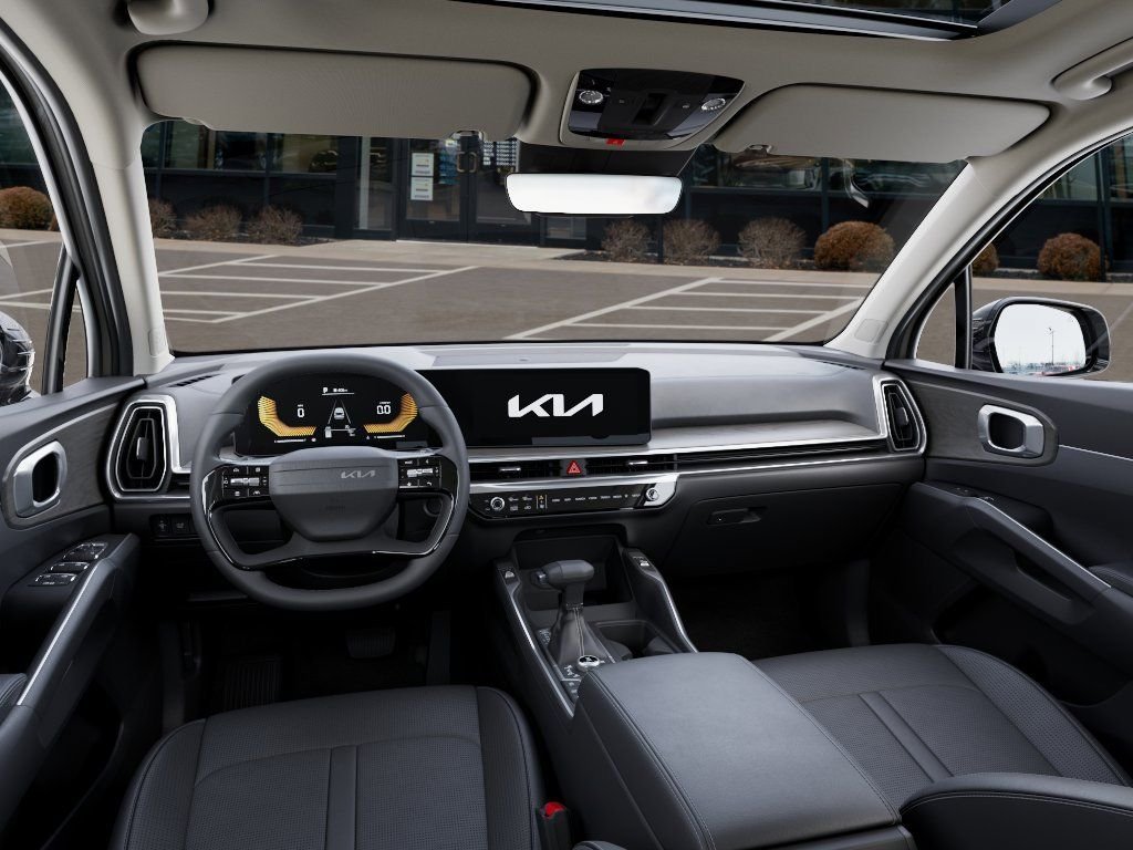 New 2026 Ivory Silver Kia X-Line EX AWD image 14