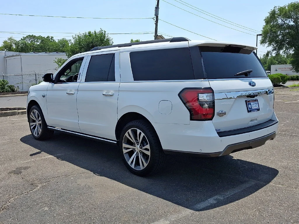 Used 2021 White Ford King Ranch MAX image 8