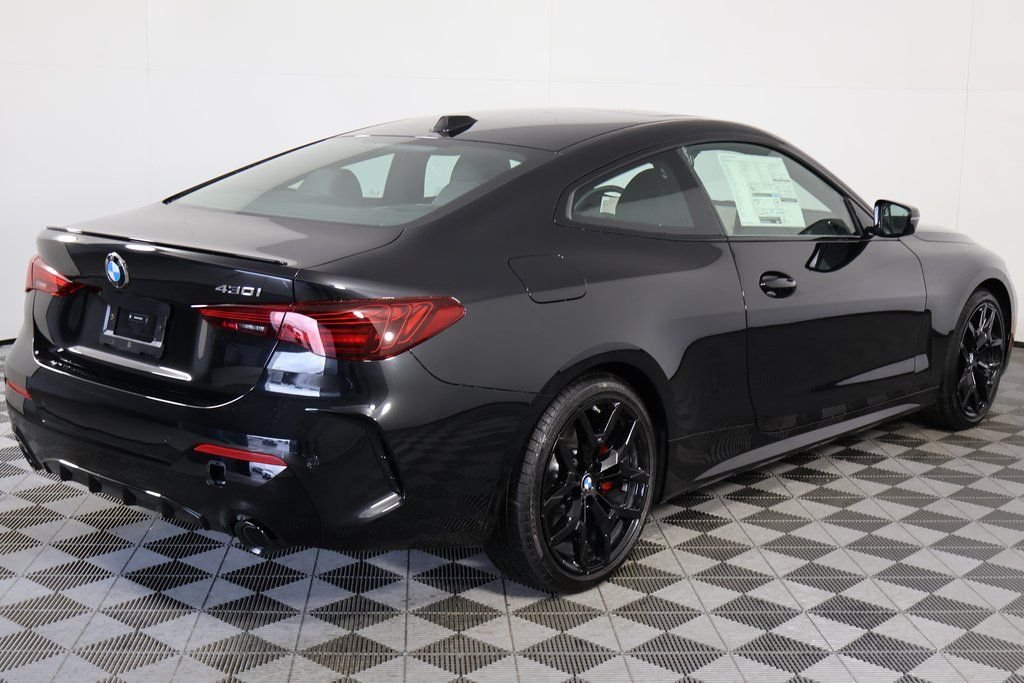 New 2026 Black Sapphire Metallic BMW 430i image 2