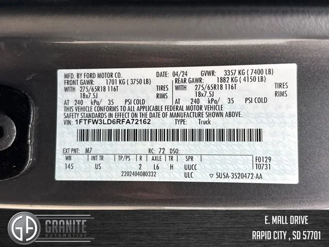Used 2024 Grey Ford XLT image 29