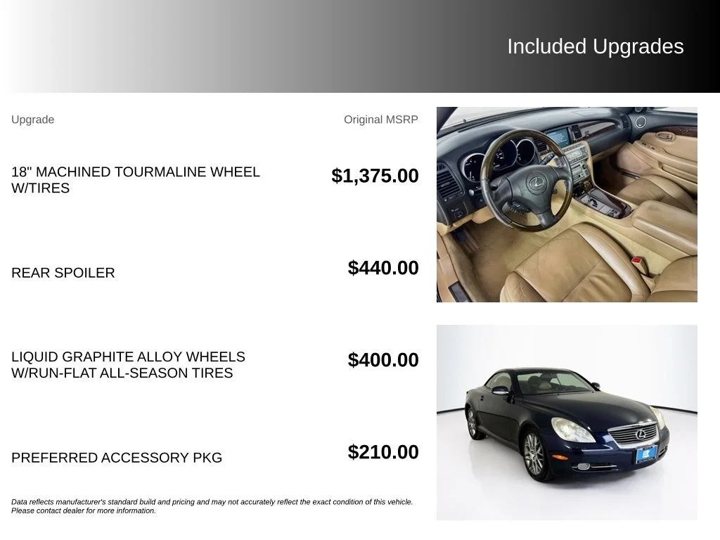 Used 2008 Black Sapphire Lexus 430 image 5