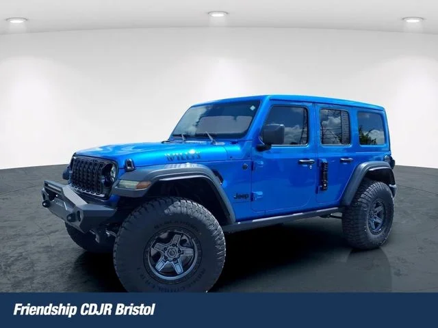 Used 2025 Blue Jeep Willys image 1