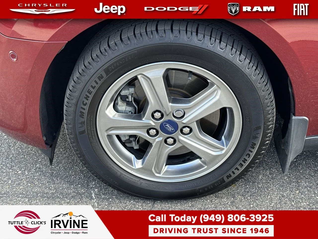 Used 2019 Kapoor Red Metallic Ford Titanium image 20