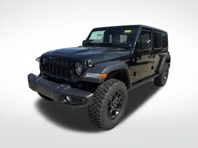 New 2026 Black Jeep Willys image 3