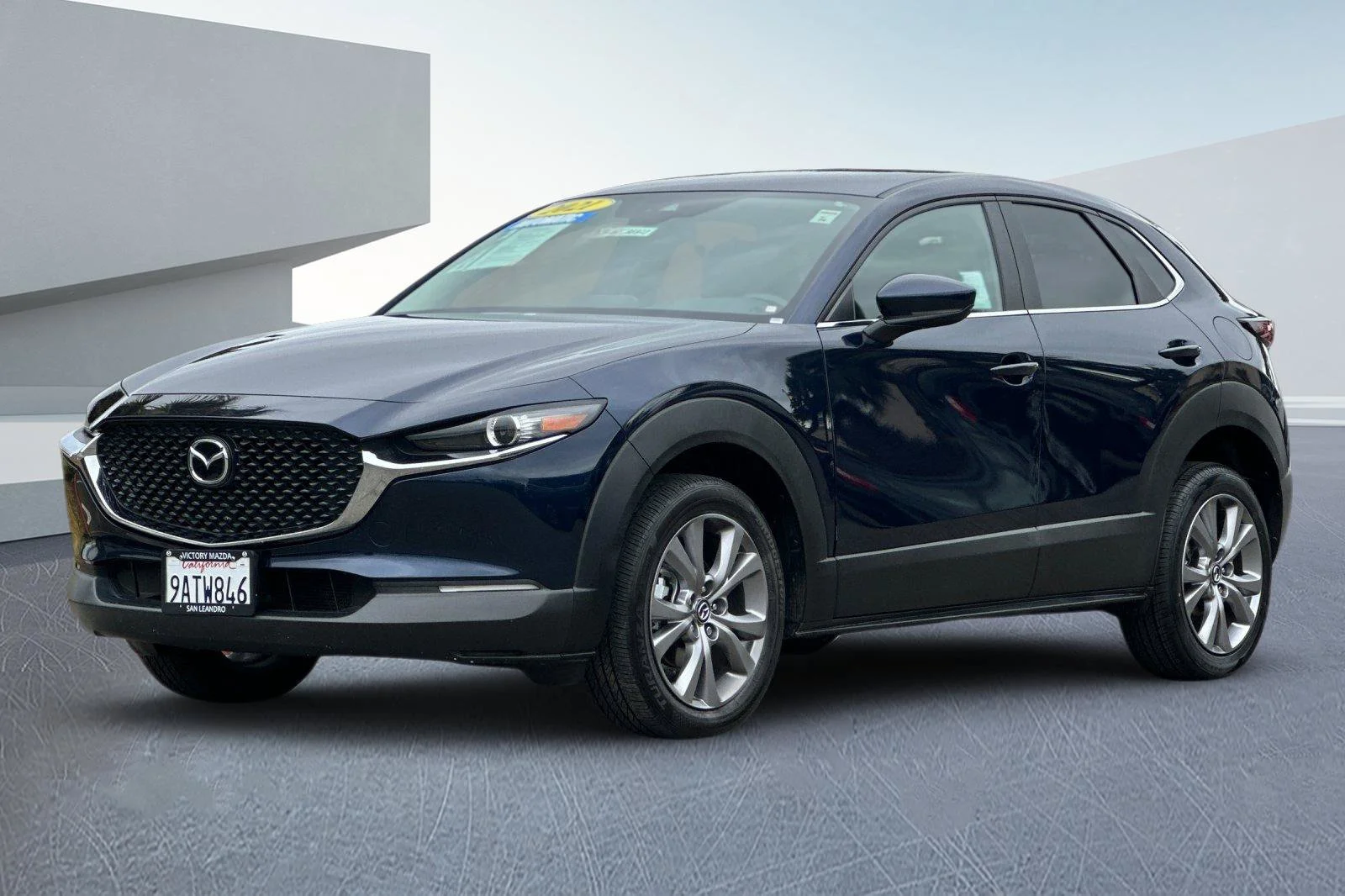 Used 2021 Crystal Blue Mazda Select image 8
